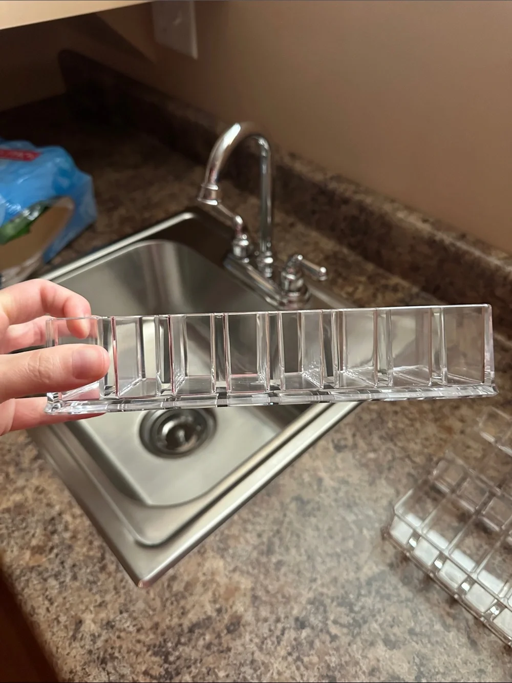 Clear acrylic  Organizer - Transparent